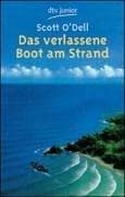 Das verlassene Boot am Strand.
