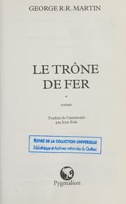 Le Trône de fer