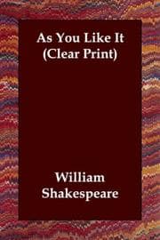 As You Like It (Clear Print)