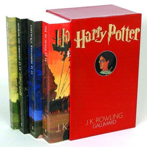 Harry Potter, coffret 4 volumes