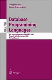 Database Programming Language