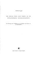 Der Einfluss Frank Lloyd Wrights auf die mitteleuropäische Einzelhausarchitektur