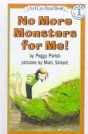 No More Monsters for Me! (I Can Read Books)