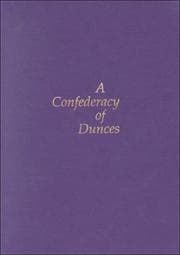 A Confederacy of Dunces