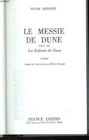 Le messie de dune, les enfants de dune