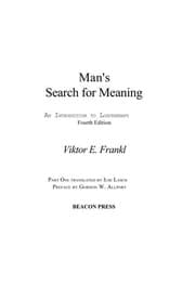 Man's Search for Meaning