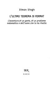 L'ultimo teorema di Fermat