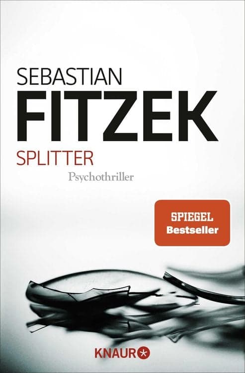 Splitter
Psychothriller | Spiegel Bestseller | “Was wäre Spannungsliteratur ohne einen Hauch Irrsinn?” Stern