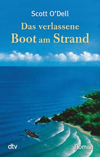 Das verlassene Boot am Strand.