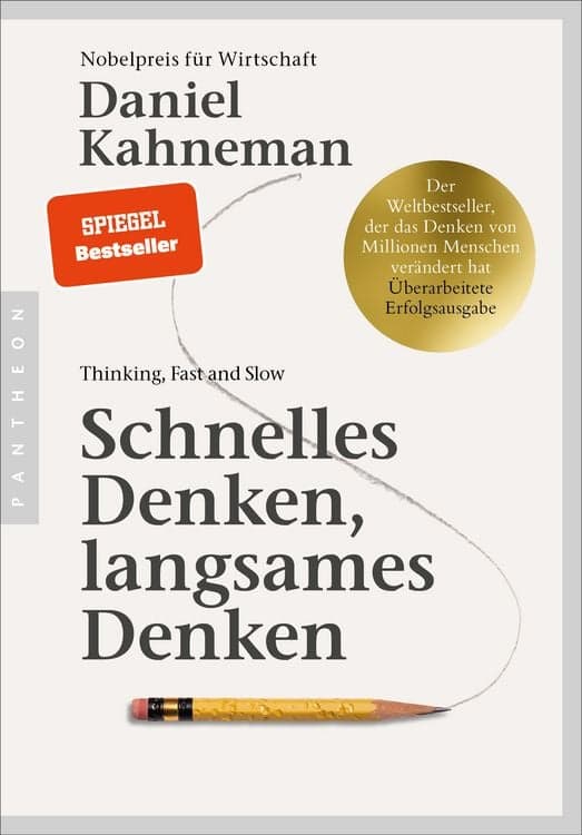 Schnelles Denken, langsames Denken
Thinking Fast and Slow: Der Bestseller, der das Denken von Millionen verändert hat in der Erfolgsausgabe: eine Million Exemplare der deutschsprachigen Fassung