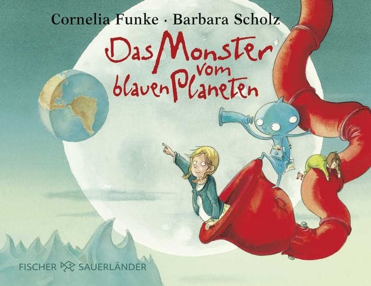 Das Monster vom blauen Planeten
Lustige Bilderbuchgeschichte ab 4 Jahren über eine ungewöhnlich Freundschaft und Toleranz von Cornelia Funke