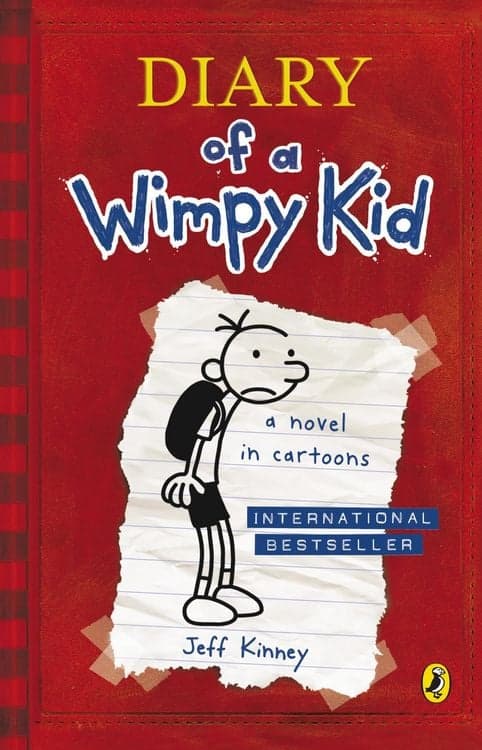 Diary of a Wimpy Kid 01
Greg Heffley's journal. A novel in cartoons. Winner of the Blue Peter Book Award 2012; Best Children's Book of the Last 10 Years. Winner of the Blue Peter Book Award 2012; Best Children's Book of the Last 10 Years