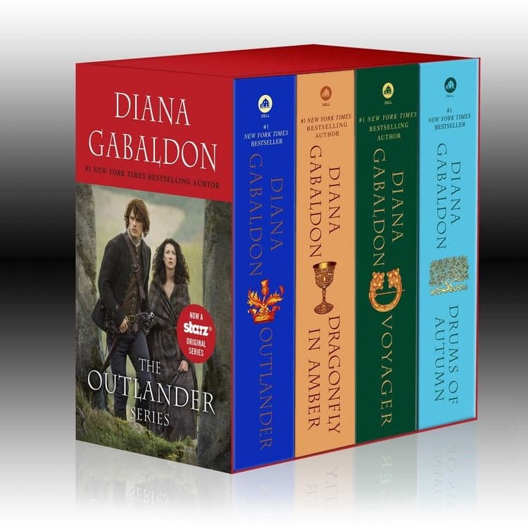 Outlander 4-Copy Boxed Set
Outlander; Dragonfly in Amber; Voyager; Drums of Autumn