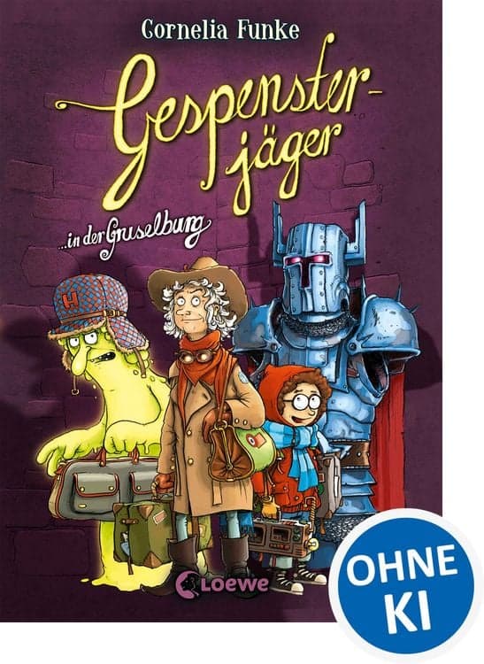Gespensterjäger in der Gruselburg (Band 3)
Der Kinderbuch-Klassiker von Bestseller-Autorin Cornelia Funke – Wir feiern 30 Jahre Gespensterjäger! - Vierfarbig illustrierte Ausgabe