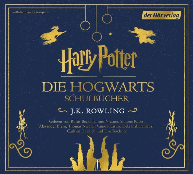 Hogwarts Schulbücher
Die Hogwarts-Schulbücher in einer Box: Phantastische Tierwesen und wo sie zu finden sind - Quidditch im Wandel der Zeiten - Die Märchen von Beedle dem Barden