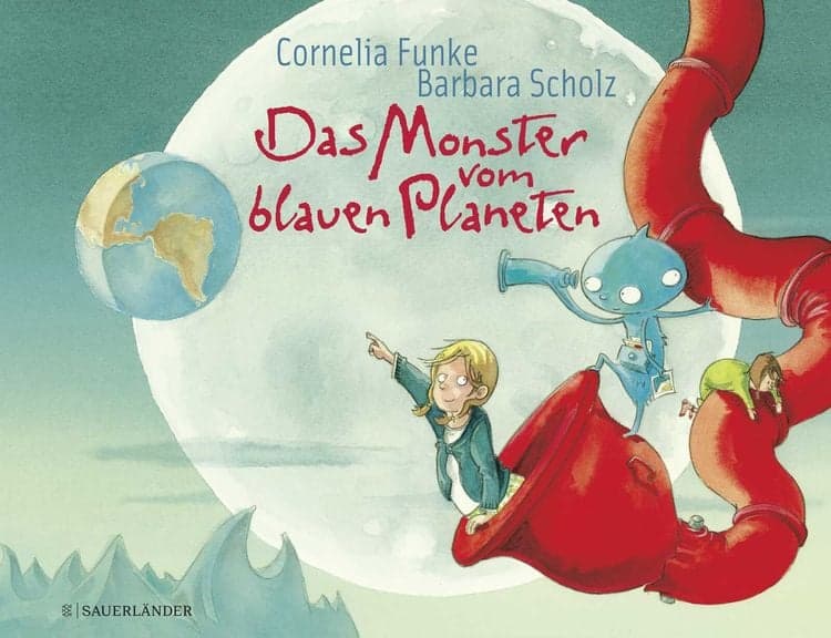 Das Monster vom blauen Planeten
Lustige Bilderbuchgeschichte ab 4 Jahren über eine ungewöhnlich Freundschaft und Toleranz von Cornelia Funke