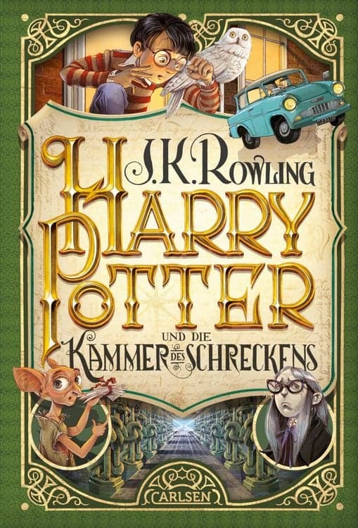 Harry Potter und die Kammer des Schreckens
Kinderbuch-Klassiker ab 10 Jahren über Hogwarts und den bekanntesten Zauberer der Welt